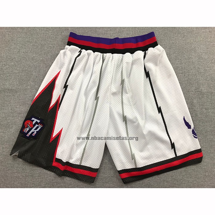 Pantalone Toronto Raptors Mitchell & Ness Blanco